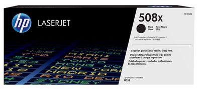 HP Toner 508X Schwarz (ca. 12.500 Seiten)