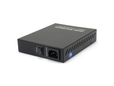 LevelOne GVM-1000 Giga Fast-Ethernet-Mediakonverter RJ45/SC