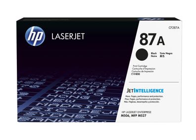 HP Toner 87A Schwarz (ca. 9000 Seiten)