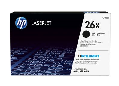 HP Toner 26X Schwarz (ca. 9.000 Seiten)