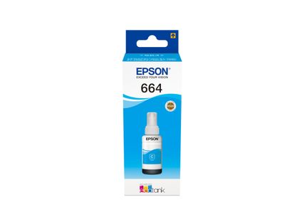 Epson Tintenflasche T6642 Cyan (70ml ca. 6.500 S.) EcoTank