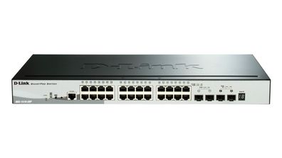 D-Link DGS-1510-28P 28-Port Smart Managed PoE Gigabit Stack