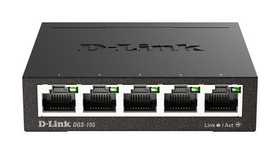 D-Link DGS-105 5-Port Layer2 Gigabit Switch