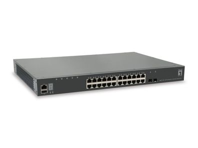 LevelOne 28-Port L3 Manag. GiB Switch 2 SFP 1 GiB