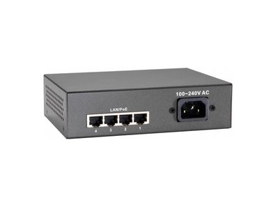 LevelOne FEP-0511 5 Port PoE Switch, 65W, 802.3at PoE