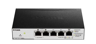 D-Link DGS-1100-05PD 5-Port Gigabit PoE-powered PoE Switch