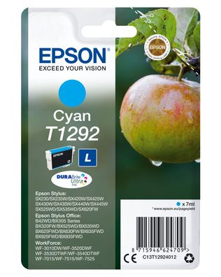 Epson Tintenpatrone T1292 DURABrite Ultra Cyan