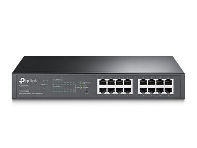 TP-Link TL-SG1016PE 16-Port Gigabit Desktop POE Smart Switch