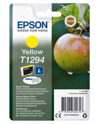 Epson Tintenpatrone T1294 DURABrite Ultra Gelb