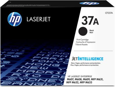 HP Toner 37A CF237A Toner Schwarz (ca. 11.000 Seiten)