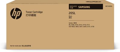 HP Samsung Toner mit Trommel MLT-D205L Schwarz (ca. 5.000 S.)