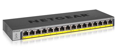 Netgear GS116PP 16-Port Gigabit PoE+ Switch 183W