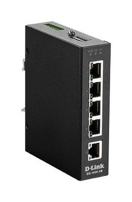 D-Link DIS-100G-5W 5-Port Gigabit Industrie Switch