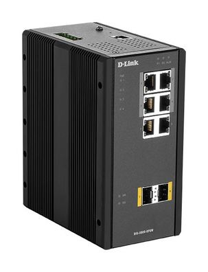 D-Link DIS-300G-8PSW 8-Port Gigabit Industrie Switch