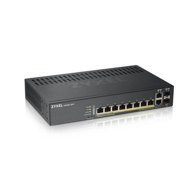 Zyxel GS1920-8HPv2 - 10 Port Smart Managed Gigabit Switch