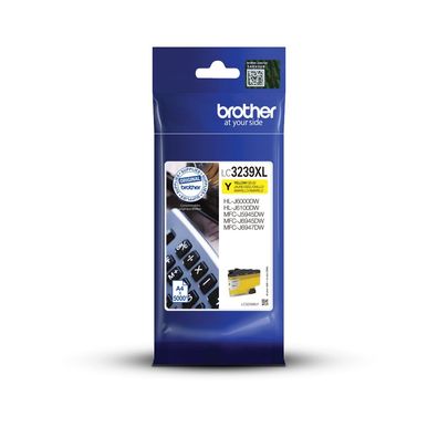 Brother Tintenpatrone LC-3239Y Gelb (ca. 5000 Seiten)