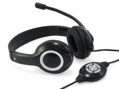 Conceptronic USB Headset schwarz