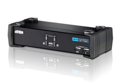 ATEN CS1762A CubiQ KVMP-Switch,2-fach, DVI, USB, Audio