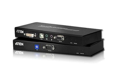 ATEN CE602 Konsolen-Extender, DVI Dual Link, USB, RS232, mit Audio, max. 60m