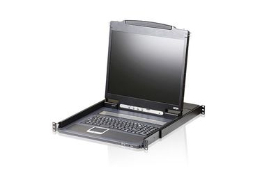 ATEN CL3000N Konsole mit 19Zoll-Display, VGA, USB, PS/2, geringes Gewicht