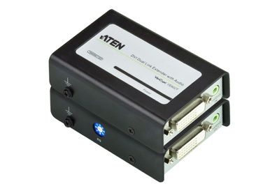 ATEN VE602 Video-Extender, DVI-Dual-Link/Audio-Verlängerung über Cat.5e