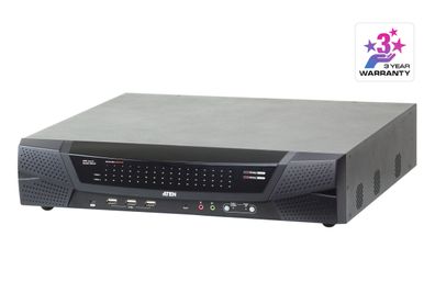 ATEN KN8164V KVM-Over-IP-Switch 64-fach, DVI-D, VGA, USB, PS/2, Audio, Virtual M