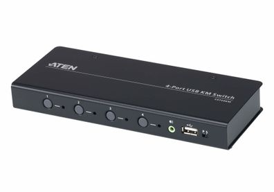 ATEN CS724KM 4-Port USB Boundless KM Switch, inkl. Kabel