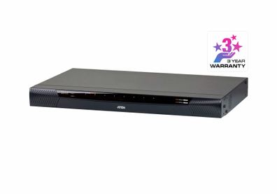 ATEN KN1108VA KVM-Over-IP Switch 8-Port, mit virtuellen Datenträgern, max. 1920