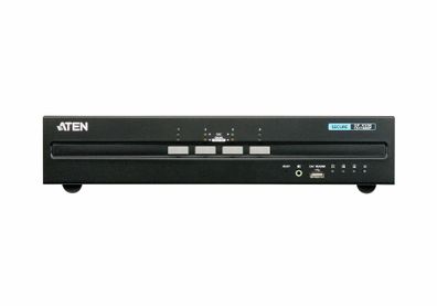 ATEN CS1144DP KVM Secure Switch, 4-fach, DisplayPort Dual Display, USB, Audio