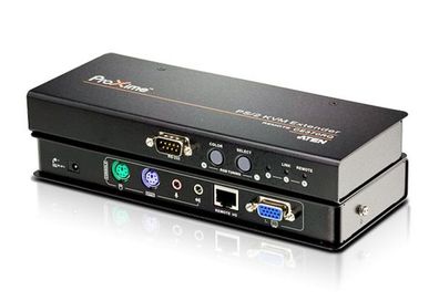 ATEN CE370 Konsolen-Extender, 1PC-> 2 Arbeitsplätze, PS/2, VGA, RS232, Audio, ma