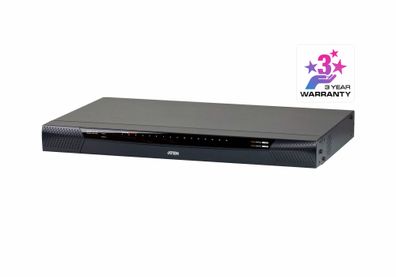 ATEN KN1116VA KVM-Over-IP Switch 16-Port, mit virtuellen Datenträgern, max. 1920