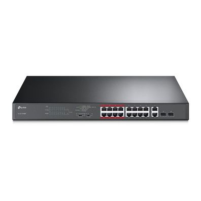 TP-Link TL-SL1218MP 16-Port 10/100Mbps PoE+ Switch