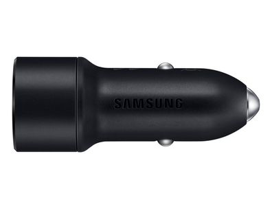 Samsung Dual KFZ Schnellladegerät EP-L1100, Black