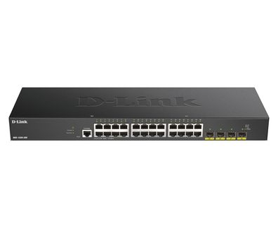 D-Link DGS-1250-28X 28-Port Smart Mgd. Gigabit Switch 4x 10G