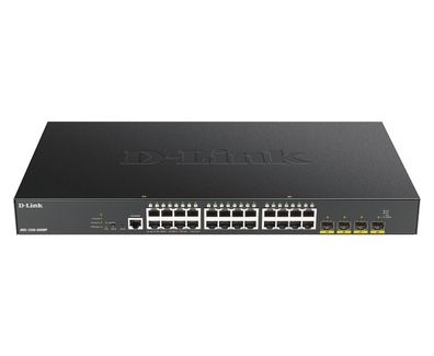 D-Link DGS-1250-28XMP 28-Port Smart Mgd. PoE+ Gigabit Switch