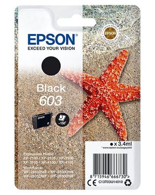 Epson Tintenpatrone 603L Schwarz