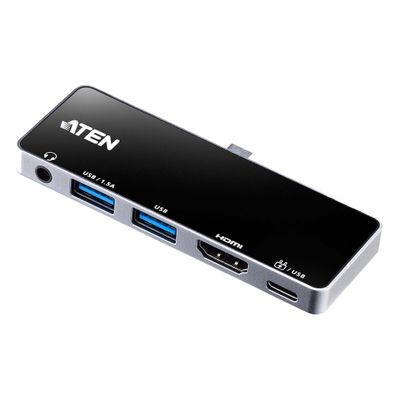 ATEN UH3238 USB-C Multiport Reise-Dockingstation mit Power-Pass-Through