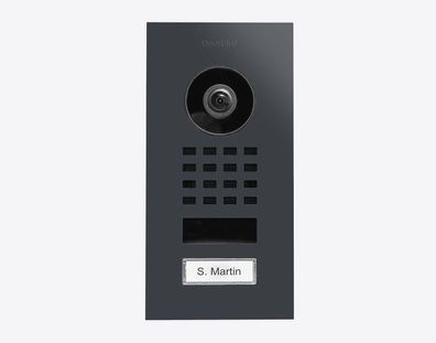 DoorBird D1101V IP Video Türstation Unterputz RAL 7016