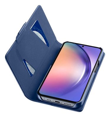 Cellularline Book Case Galaxy A55 5G Blue