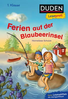 Duden Leseprofi - Ferien auf der Blaubeerinsel, 1. Klasse, Hanneliese Schul ...