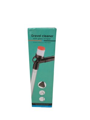 Gravel Cleaner Aquarium Bodengrund Reiniger mit Glasklinge Aquarium Sauger