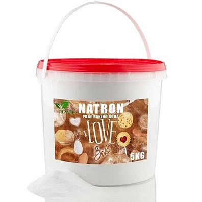 5kg Natriumhydrogencarbonat Baking Soda Natriumsalz| Natron E500 in Eimer 5kg TOP