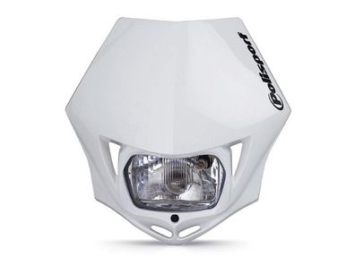 Lichtmaske Mmx Lampenmaske headlight passt an Suzuki passt an Yamaha Yzf weiß