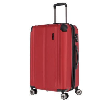 Travelite City 4w Trolley M 073048, rot, Unisex