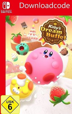 NEU für Nintendo Switch Spiel Kirbys Dream Buffet Game Download Key Code Eshop