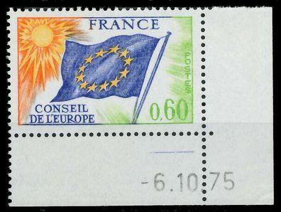 Frankreich Dienstmarken Europarat Nr 16 Br postfrisch E X05B486