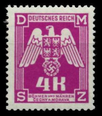 BÖHMEN MÄHREN DIENST Nr 23 postfrisch S3593F2