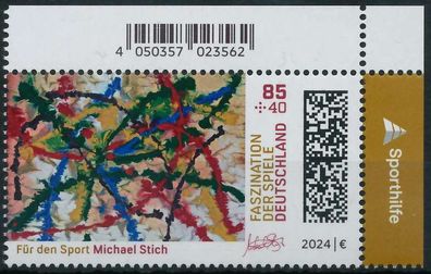 BRD BUND 2024 Nr 3825 postfrisch ECKE-ORE S3FD6F2