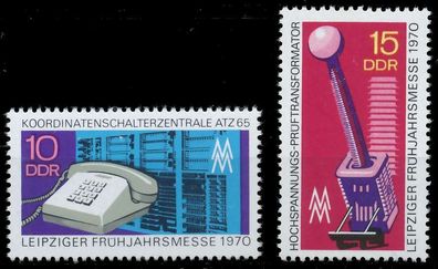 DDR 1970 Nr 1551-1552 postfrisch S3FD7B6