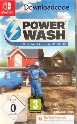 NEU für Nintendo Switch Spiel PowerWash Simulator Game Downloadcode Key Code Esh